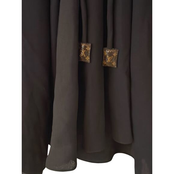 Louis Vuitton Spice Up Uniform Dress Black Belted Women’s XL Rare - Picture 3 of 8